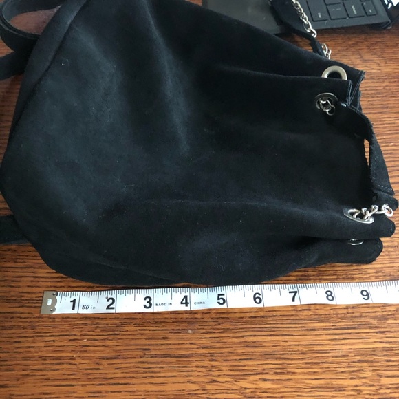 Urban outfitters black suede backpack - Picture 7 of 8